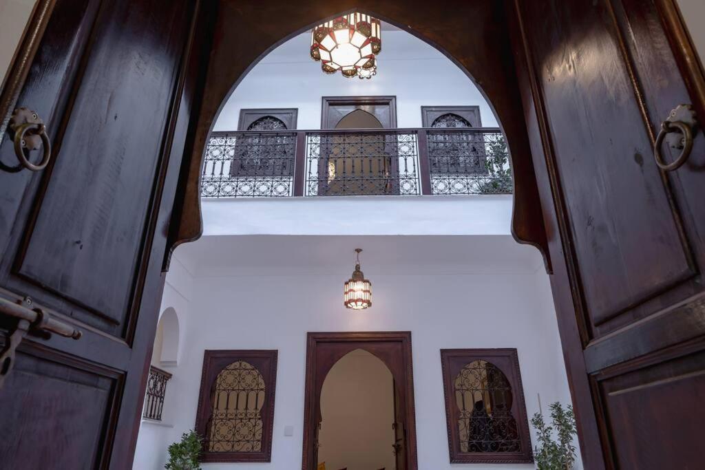 Paisible Riad Privatif Au Coeur De Marrakech Marrakesh Exterior foto